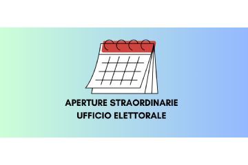 Apertura uffici comunali per rilascio tessere elettorali